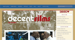 Desktop Screenshot of decentfilms.com