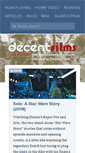 Mobile Screenshot of decentfilms.com